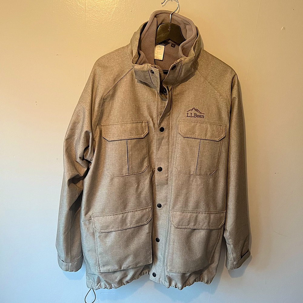 Gray Ll Bean Winter Jacket - image 2